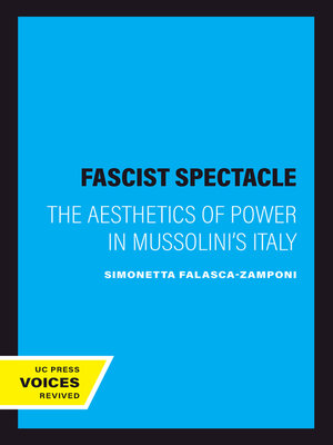 cover image of Fascist Spectacle